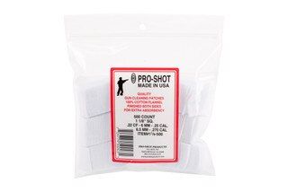 Pro-Shot Patch is a high-quality and extremely efficient cleaning patch for your firearm. These cleaning patches are 100% cotton flannel finished on both sides